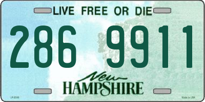 NH license plate 2869911