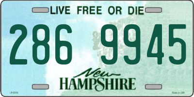 NH license plate 2869945