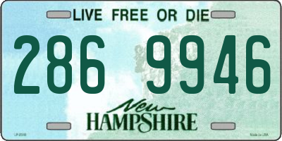 NH license plate 2869946