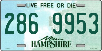 NH license plate 2869953