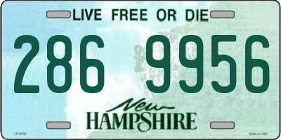 NH license plate 2869956