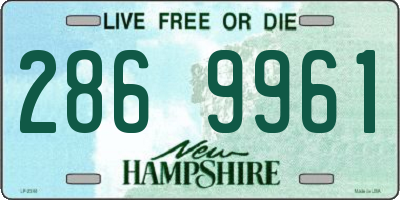 NH license plate 2869961