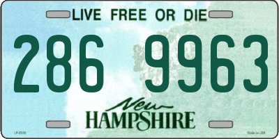 NH license plate 2869963
