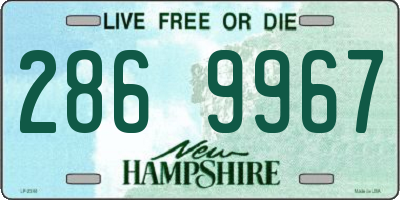 NH license plate 2869967