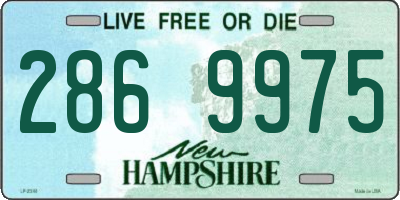 NH license plate 2869975