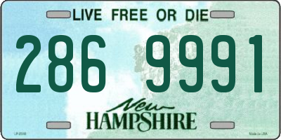 NH license plate 2869991