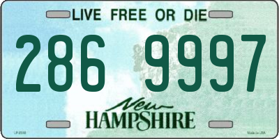 NH license plate 2869997