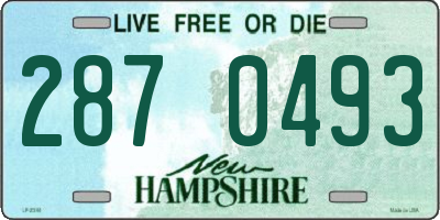 NH license plate 2870493
