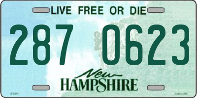 NH license plate 2870623