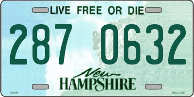 NH license plate 2870632