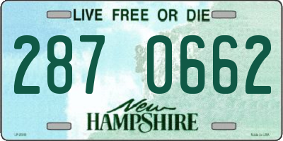 NH license plate 2870662