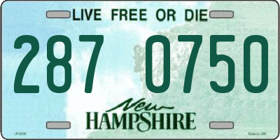 NH license plate 2870750
