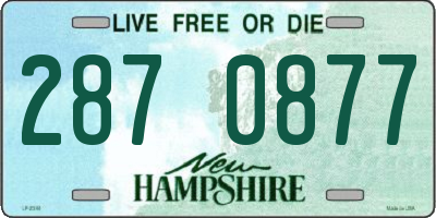 NH license plate 2870877