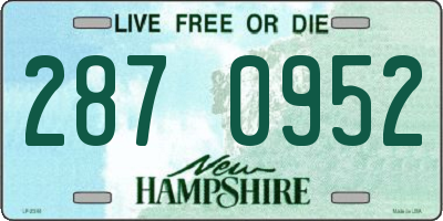 NH license plate 2870952
