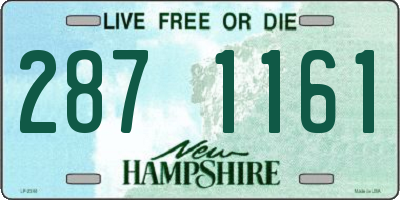 NH license plate 2871161