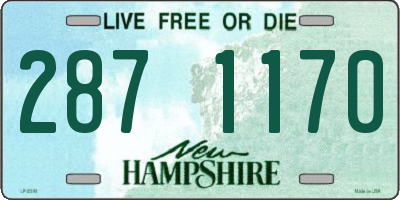 NH license plate 2871170