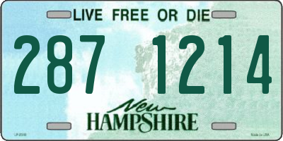 NH license plate 2871214