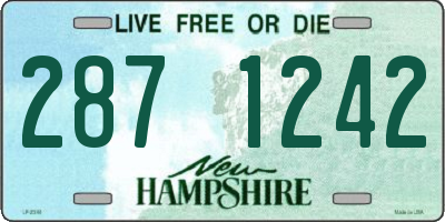 NH license plate 2871242