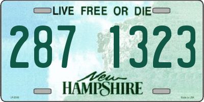 NH license plate 2871323