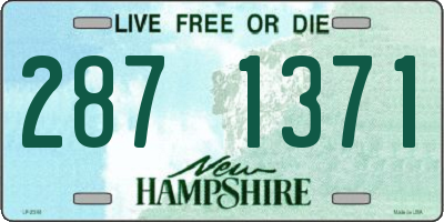 NH license plate 2871371