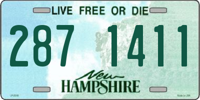 NH license plate 2871411