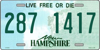 NH license plate 2871417