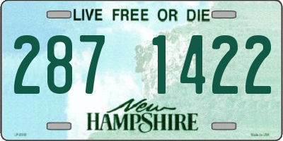 NH license plate 2871422