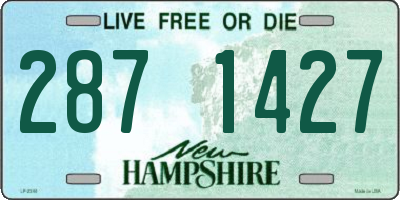 NH license plate 2871427