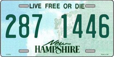 NH license plate 2871446