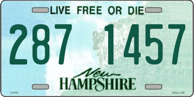NH license plate 2871457
