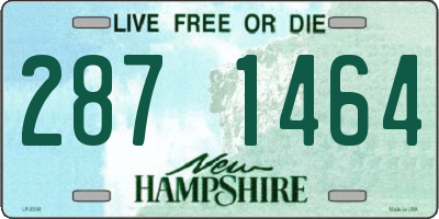 NH license plate 2871464