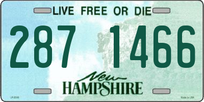 NH license plate 2871466