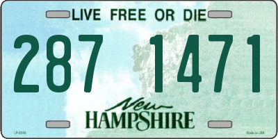 NH license plate 2871471