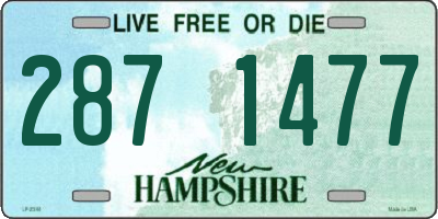 NH license plate 2871477