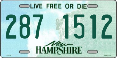 NH license plate 2871512