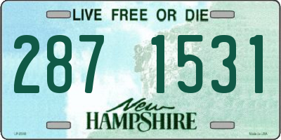 NH license plate 2871531