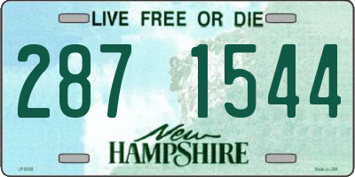 NH license plate 2871544