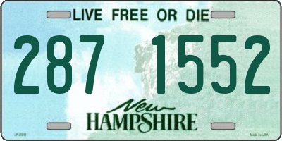 NH license plate 2871552