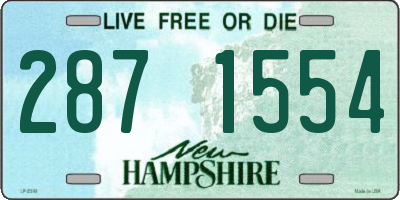 NH license plate 2871554
