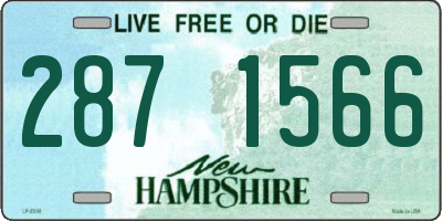 NH license plate 2871566