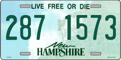NH license plate 2871573