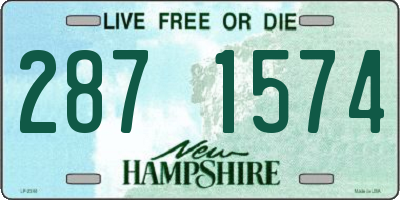 NH license plate 2871574