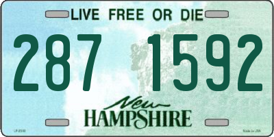 NH license plate 2871592