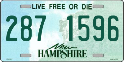 NH license plate 2871596