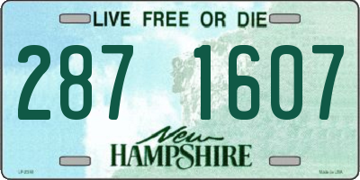 NH license plate 2871607