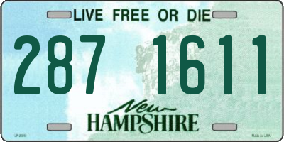 NH license plate 2871611