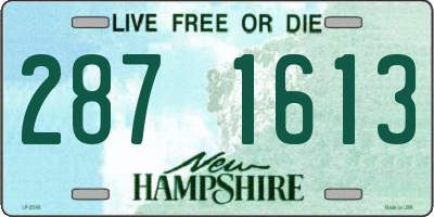 NH license plate 2871613
