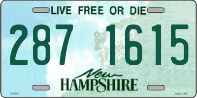 NH license plate 2871615