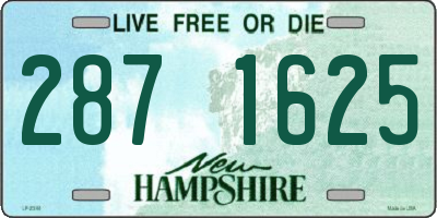 NH license plate 2871625