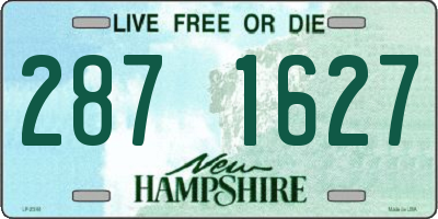 NH license plate 2871627